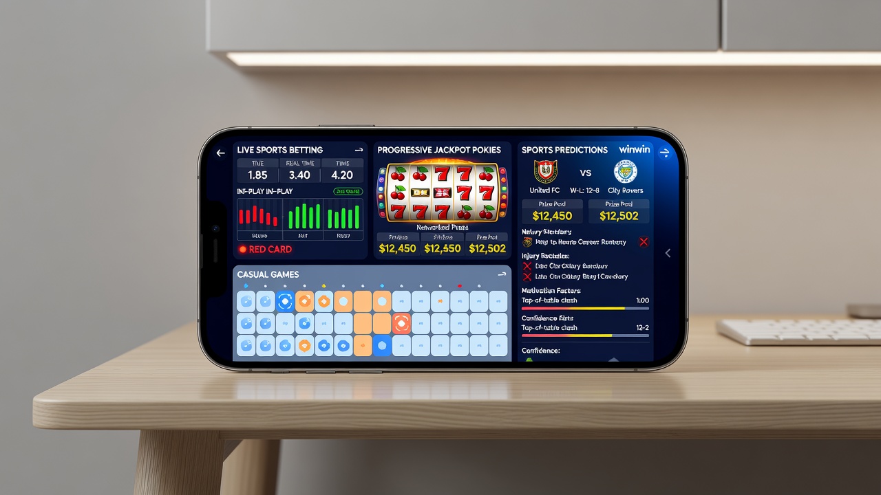 The Complete Guide to Mobile Entertainment Apps: Online Betting, Live Events, Casual Games, Progressive Jackpot Pokies and Sports Predictions
